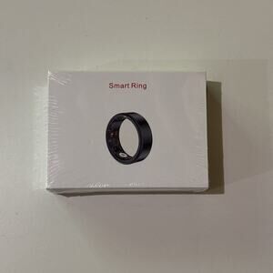 Smart Ring Brand New Black Size 10 Android 5.0 & IOS 10.0 Compatible. NIB